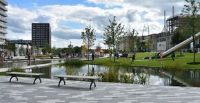 Raadhuisplein Emmen: water in de hoofdrol