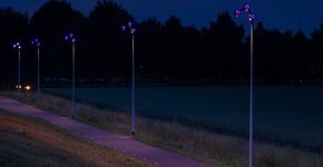 Armatuur op maat voor snelfietsroutes