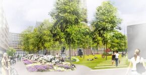 Nieuw stadspark in hartje Rotterdam