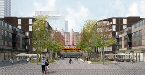 Groene verblijfsplek voor stationsgebied Almere Centrum