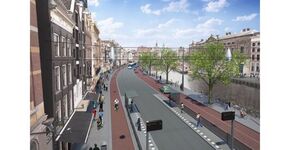 Meer ruimte voetganger en fietser op Muntplein