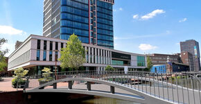 Familie van bruggen in centrum Almelo