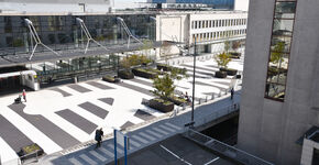 Entree Brussels Airport getransformeerd tot groene foyer