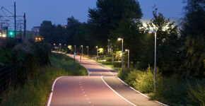 Spoorbaanpad verrijkt met nieuwe verlichting