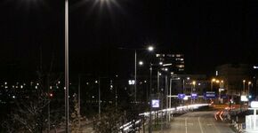 Minder lichtmasten, beter zicht