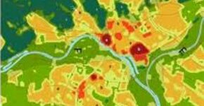 Hitte-eiland effect gemeten in Rotterdam
