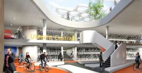 Utrecht CS krijgt nieuwe entree en grootste fietsenstalling