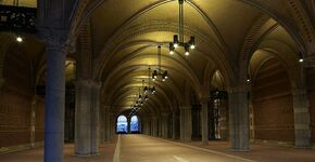 Speciale verlichting onderdoorgang Rijksmuseum