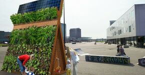 Eco Wigwam finalist prijsvraag Groene Gevel