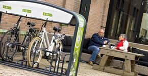 Fietsparkeren, -opladen en verdienmodel in één