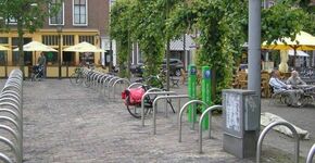 Fietsparkeerplaats Damplein Middelburg gereed
