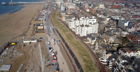 Eerste km boulevard Scheveningen open voor publiek