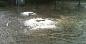 Wateropvang onder Nassauplein Eerbeek