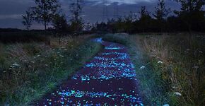 Roosegaarde ontwerpt glinsterend Van Gogh fietspad