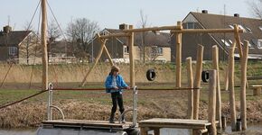 Spelen in, aan en boven water in het Egeltjesbos