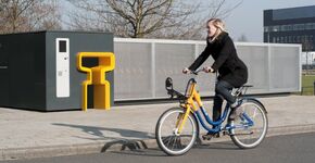 Bikedispenser station Enschede Drienerlo