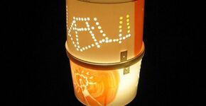 Kunstlantaarns op straatverlichting Westergasterrein
