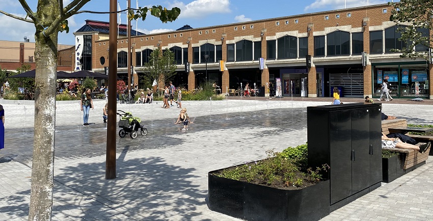 Assen koopmansplein Buitenkast