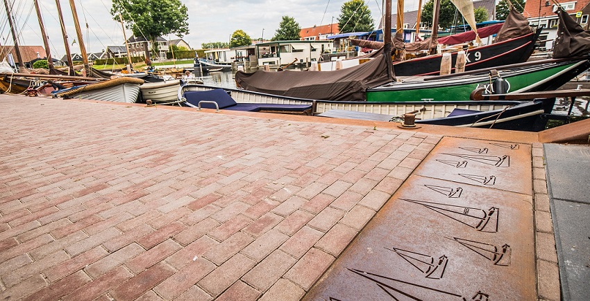 Exodrain in haven Harderwijk