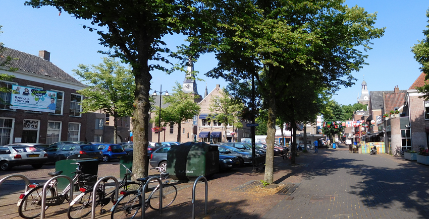 De Groenmarkt in Meppel