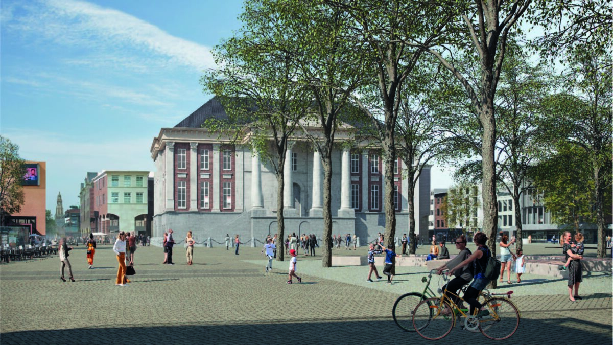 herinrichting grote markt groningen