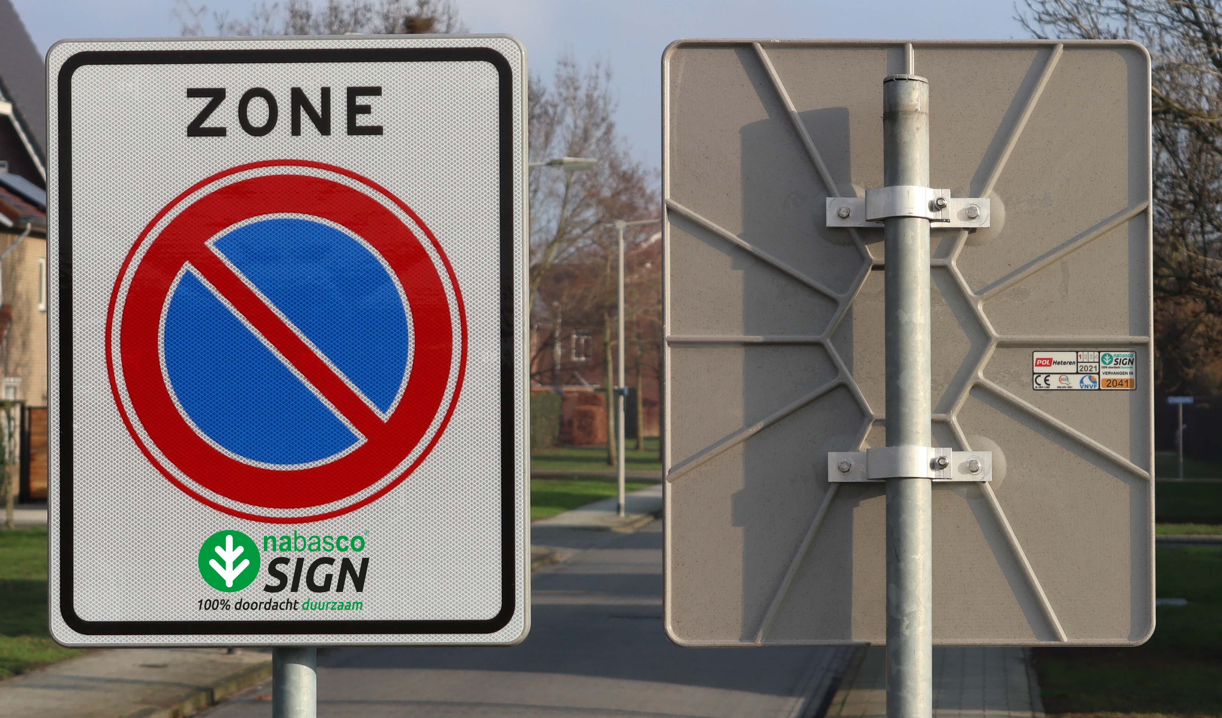 duurzame verkeersborden